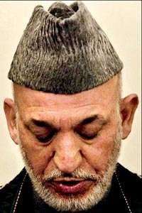Afgan Liderin �apkas� �ekicili�ini Yitiriyor