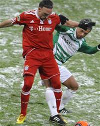 Ribery'den her yere ye�il ���k