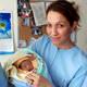 1 haftal�k bebe�i soka�a att�lar