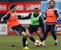 Be�ikta�, Denizlispor ma�� haz�rl�klar�na ba�lad�