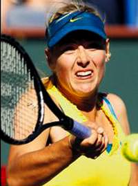 Maria Sharapova da elendi