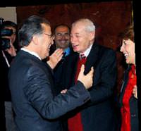 �ahin'le 'platonik a�k' sohbeti