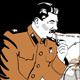 Farkl� bir Stalin portresi