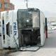 Polis servisi ile otomobil �arpt�