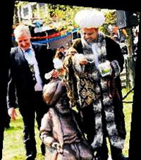Hollanda'da Nasrettin Hoca heykeli
