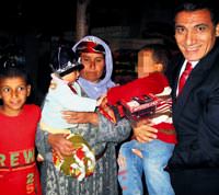 Valinin �efkatli eli yaln�zl��a son verdi