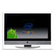 Reklam pastas�n� g�ren Google Sony ve Intelle TV ekran�na g�z dikti