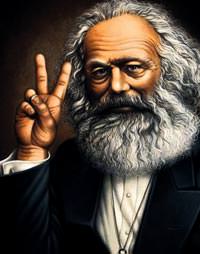 �nsani y�nleriyle Marx