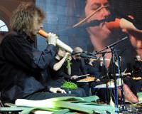 Sebzeler �nce konser verdi, sonra �orba oldu