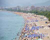 deniz Konyaalt� Antalya hava s�cakl��� turist sahil