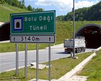 ula��m Bolu Da�� T�neli kapal�
