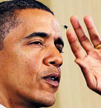 Sinek �ld�ren Obama'ya kar�� atak