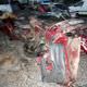 Otomobil parampar�a oldu
