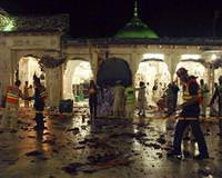 bomba Pakistan sald�r� Lahor Data Darbar t�rbesi