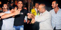 Alk��la geldi polisle gitti