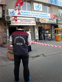 �stanbul'da silahl� soygun giri�imi