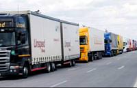 Kap�kule'de 9 km TIR kuyru�u olu�tu
