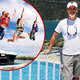 Yaz kamp�nda spor yaparken �ngilizce