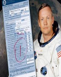 Neil Armstrong'un imzas�n� �ald�lar