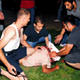 Kavga sonras� kanamay� polisin formas� durdurdu