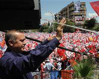 CHP MHP Ak Parti miting Recep Tayyip Erdo�an