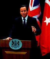 Cameron'dan 'ticareti duble yol gibi yapal�m' teklifi