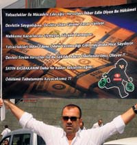 'Ailemi ihbar ettim, param� verin' eylemi