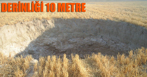 Yeni bir obruk olu�tu