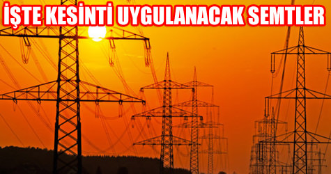 �stanbulda elektrik kesintisi