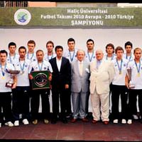 Hali� �niversitesi futbolda 2. kez Avrupa �ampiyonu
