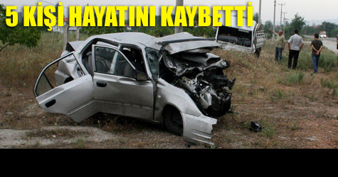Tatil yolunda korkun� kaza