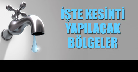 �stanbulda 9 saatlik kesinti