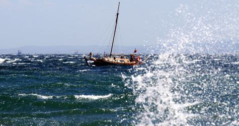 Deniz ula��m�na poyraz engeli