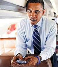 Obama da telefonunu de�i�tirdi