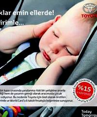 �ocuk koltuklar�nda y�zde 15 indirim var