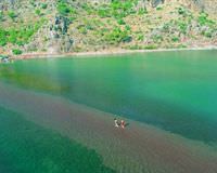 a�k k�z kumu turist Mu�la deniz