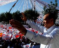 Recep Tayyip Erdo�an ba��rt�s� miting