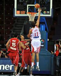 Tunus 2010 D�nya Basketbol �ampiyonas� H�rvatistan