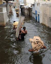sel felaketi yard�m BM Pakistan muson ya�murlar�
