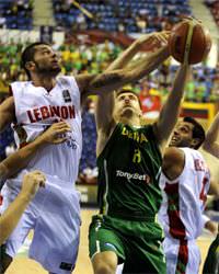 L�bnan Litvanya 2010 D�nya Basketbol �ampiyonas�