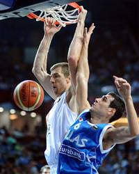 �spanya D�nya Basketbol �ampiyonas� yunanistan