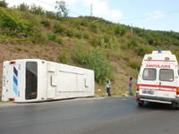 Kastamonu yolcu midib�s� kaza