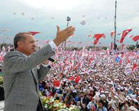 Recep Tayyip Erdo�an sand�k Anayasa Ak Parti miting 12 Eyl�l