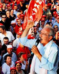 'Afi� CHP'li ba�kan�n i�i'