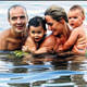 Evli, mutlu, �ocuklu