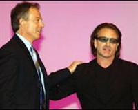 A Journey U2 Yolculuk bono Tony Blair