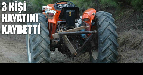 Bayram ziyaretinde trakt�r facias�