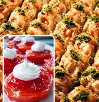 Bayramda, meyve tatl�s� yiyin