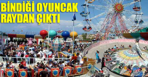 Lunapark e�lencesi �l�mle bitti