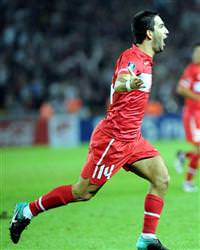 Milli tak�m G.Saray Burak Kundurac�o�lu Arda Turan bel�ika